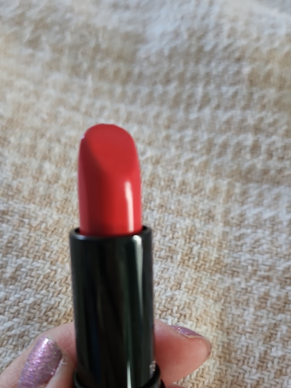 Lancome Rekindle Color Red Lipstick – Classic Bold Lip Color, Tried on Once.